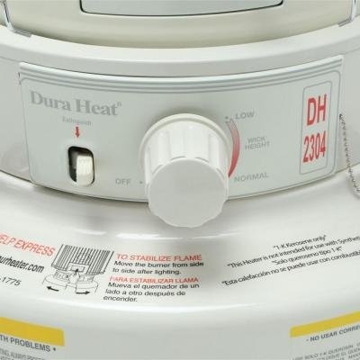 Kerosene Heater with 23,000 BTU Features Adjustable Heat Output and Safety Tip-Over Auto-Shutoff, Portable, Beige... N3