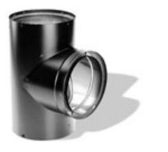 M G Duravent 8DVL-T 8 Inch Dura-Vent DVL Double-Wall Tee With Cover