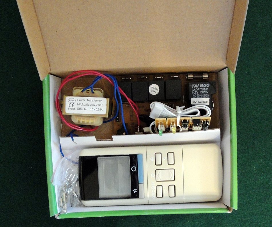 UNIVERSAL DUCTLESS MINI-SPLIT AC CONTROL SYSTEM W/REMOTE & SENSORS N2