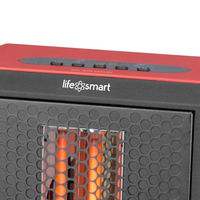 (2) Lifesmart 3 Element Quartz Desktop Heater & Fan N4