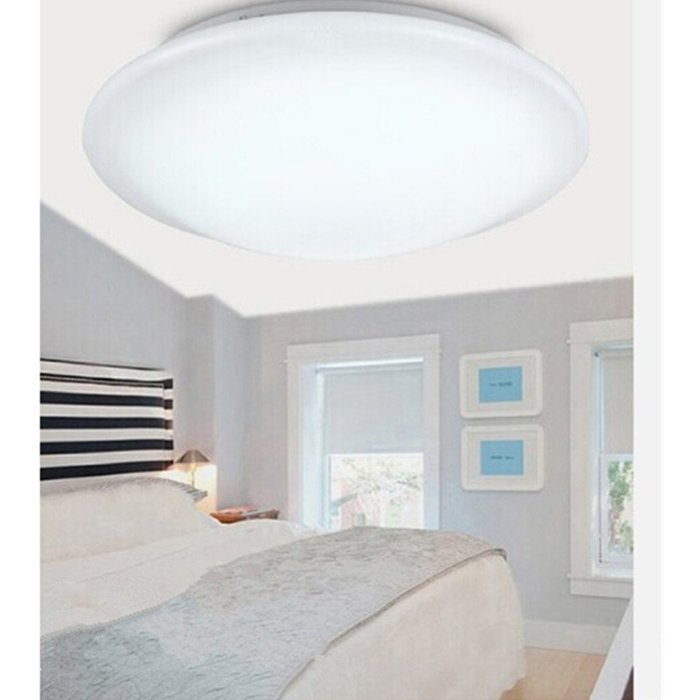 Spritech(TM) Rounded Pure White Acrylic Ceiling Fixture for Bedroom Study Sitting Room Corridor Balcony Hallway... N7