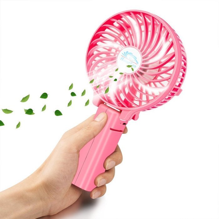 ASSIS Multipurpose Collapsible Portable Fan Outdoor Fan Clip Fan Desktop Fan 3 Speed (Black) N9