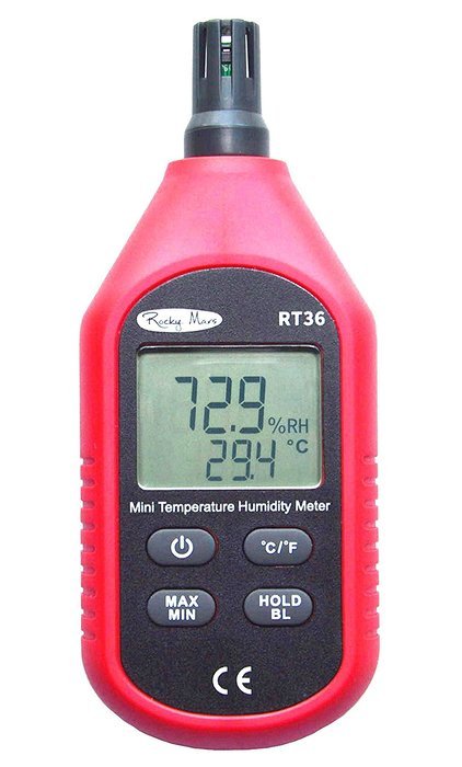 RockyMars RT36 Temperature and Humidity Meter Humidity Monitor Humidity Gauge Hygrometer N3