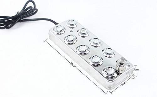 ELEOPTION 250W UMM-10 5KG/H 10 Head Ultrasonic Fogger Manufacturer Fogger Humidifier Greenhouse Aeromist Hydroculture... N5