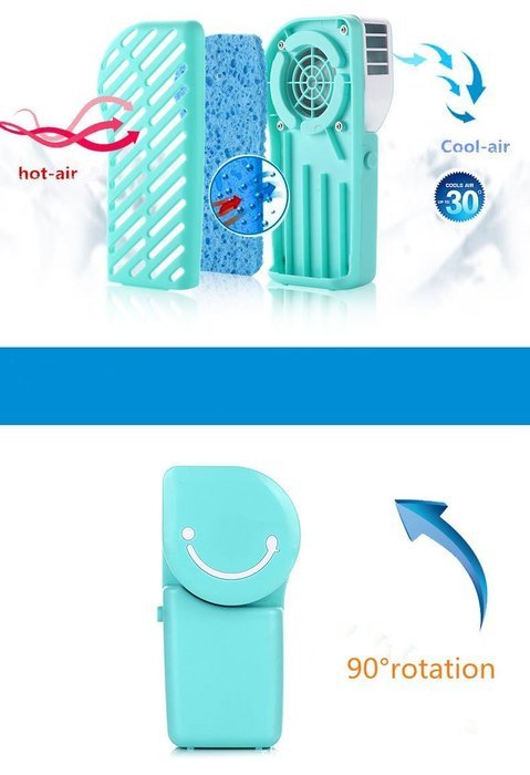 New Summer Mini Air Conditioning Personal Hand-held Cooler Fan