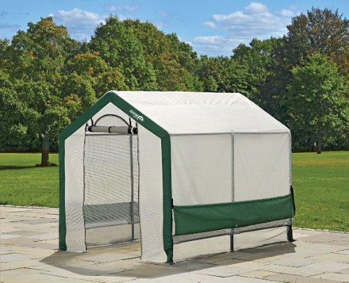 ShelterLogic Grow-It Organic Growers Greenhouse with Mesh Scrim Cover, 6x8x6-Feet 6-Inch N5