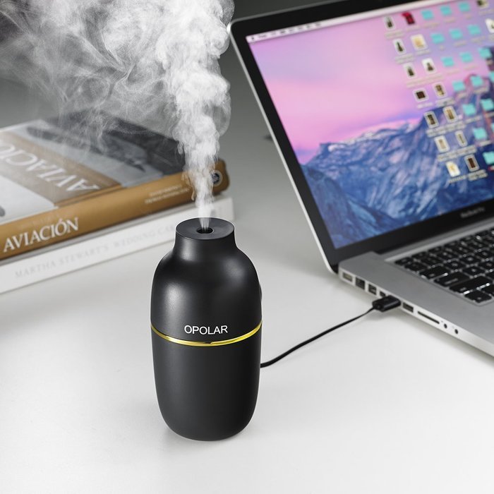 Opolar H02 Mini USB Humidifier, Personal Portable Humidifier, Cool Mist Humidifier, Small Humidifier for Single... N6