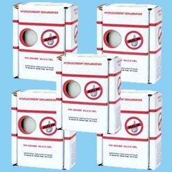 5 - Silica Gel - Hydrosorbent 200 Gram Cartons Desiccant Dehumidifying Drying Units