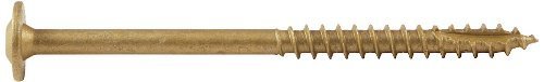 Screw Products, Inc. CCTX-14300-100 1/4-Inch X Bronze Star Exterior Construction Lag Screw by "Screw Products,...