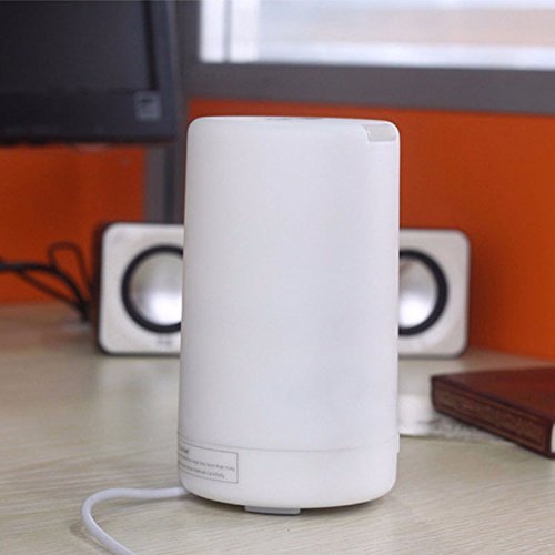 Hrph USB Essential Oil Humidifier Air Aroma Diffuser with Warm White LED Night Light N6