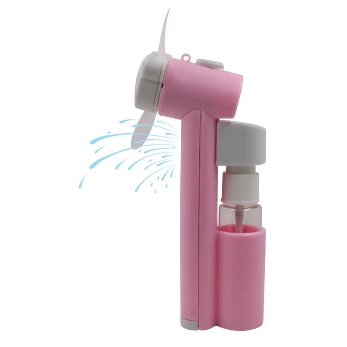 AMTopShow Best Cool Mist Humidifier Fan Air Cooler Battery Powered Super Long Lasting Hello Kitty Style N61