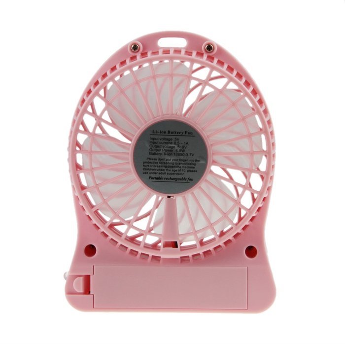 Greenery 360 Degree Rotating Antique USB Powered Plug Charging Ultra-quiet Metal Desktop Table Fan Super Mute... N10
