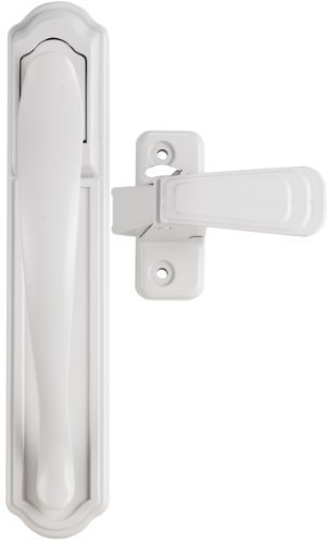 Ideal Security Inc. SKDXW DX Pull Handle Set with Back plate, White by Ideal Security Inc.