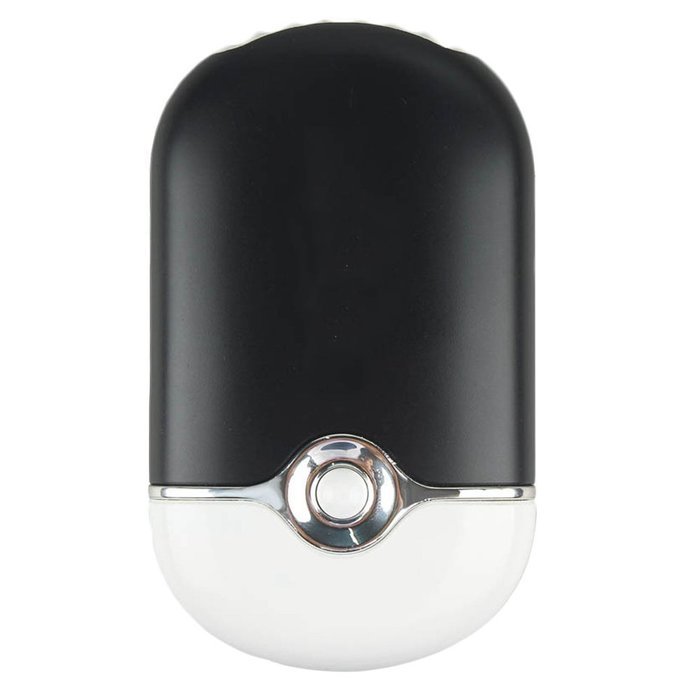 LOHOME&reg; Portable USB Rechargeable Mini Bladeless Handheld Air Conditioning Fan (Black) N9