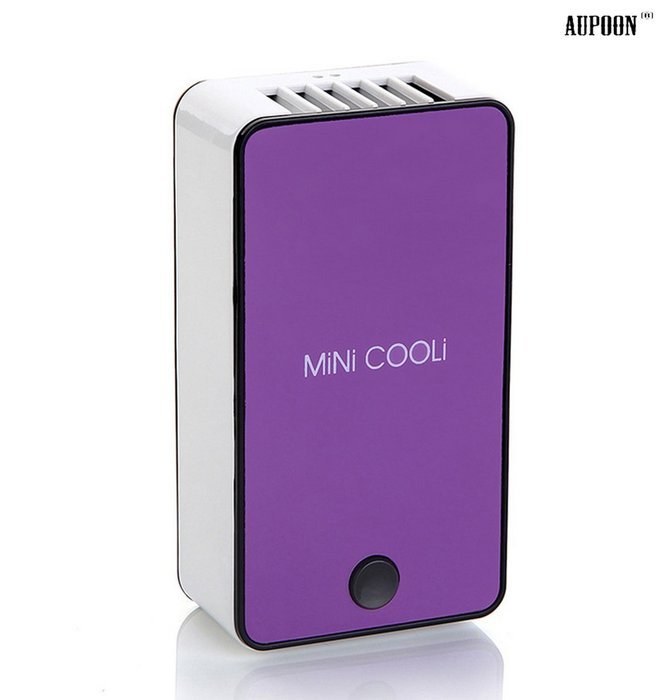AUPOON(TM) Mini Portable Office Outdoor Air Conditioning Fan (Black) N14