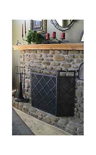 Forest Hill Triple Panel Fire Screen (Rust) N8