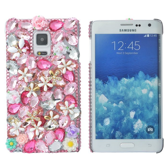 Note 4 Case,Yaheeda 3D Fashion Bling PC Hard Case for Samsung Galaxy Note 4 (2014) N23