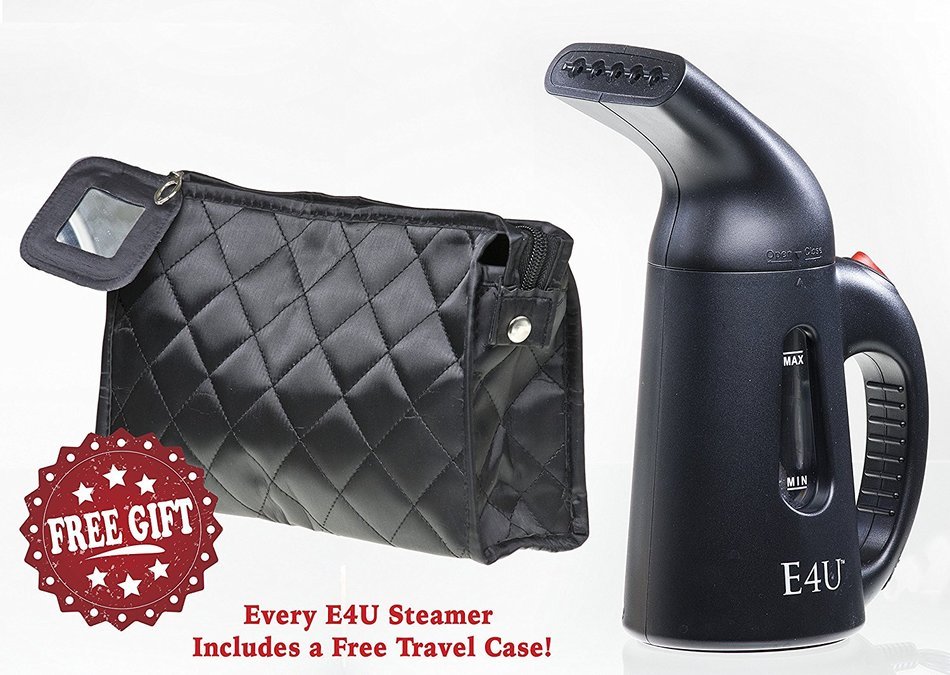 Quick Steam Commercial Grade 900 Watt Fabric Steamer, 60 Second Fast-Heat Aluminum Heating Element Quickly Removes... N7