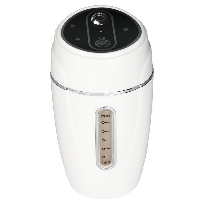 Soyan USB Cool Mist Ultrasonic Humidifier, 300ml Essential Oil Diffuser for Car/Home/Office (Blue) N17