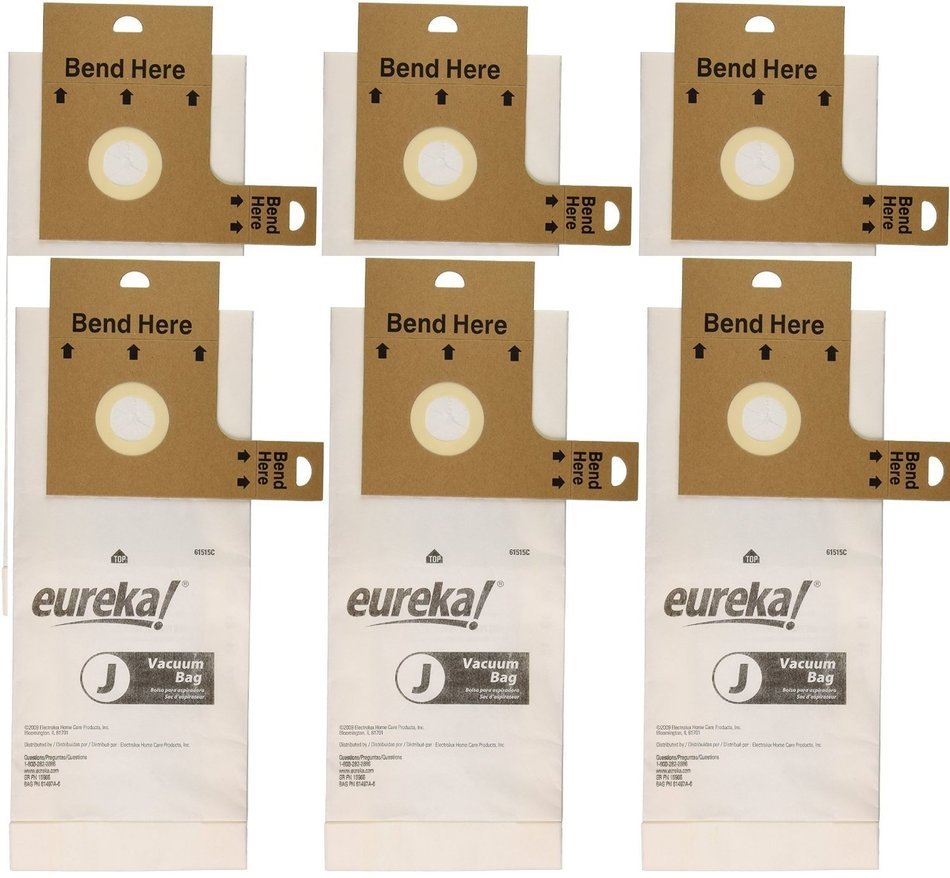 Genuine Eureka Style J Vacuum Bag 61515C - 3 bags