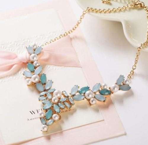 Women Fashion Charm Jewelry Chain Pendant Choker Chunky Statement Bib Necklace N3