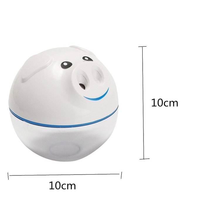 USB Humidifier, EIVOTOR 200ML Essential Oil Diffuser Air Purifier Aroma Diffuser Essential Cute Pig Cool Mist... N5