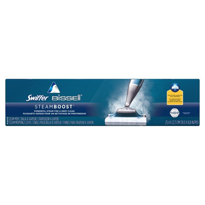 Swiffer SteamBoost powered by Bissell Steam Mop Starter Kit N2