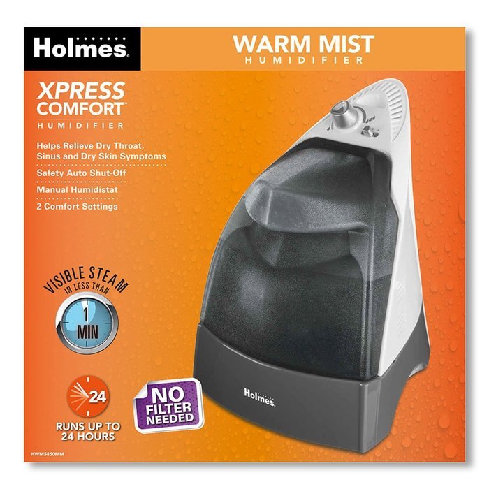 Holmes Xpress Comfort Warm Mist Humidifier HWM5850MM-UM N2