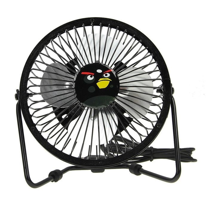 BXT 360 Degree Rotating USB Cooling Table Vintage Retro Metal Electric Home Office PC Laptop Desktop Portable... N35