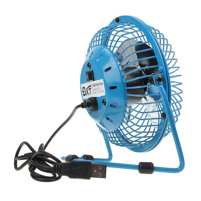 BXT 360 Degree Rotating USB Cooling Table Vintage Retro Metal Electric Home Office PC Laptop Desktop Portable... N39