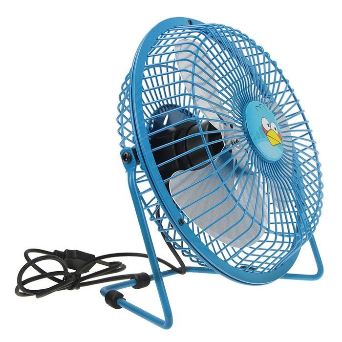 BXT 360 Degree Rotating USB Cooling Table Vintage Retro Metal Electric Home Office PC Laptop Desktop Portable... N40