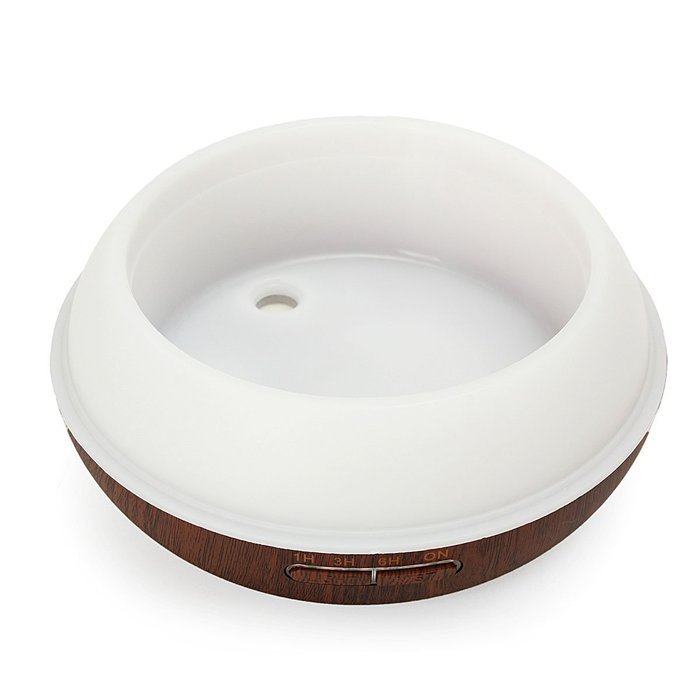 Esential Oils Diffuser LuckyFine Wood Grain Aromatherapy Oil Diffuser Air Humidifier with Changing LED Light Deep... N6