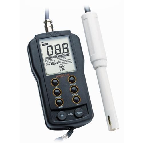 Hanna Replacement pH Probe (HI 1285 6) 716816 by Hanna Instruments
