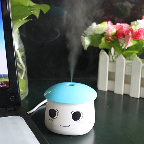 AGPtek&reg; USB Portable Air Mist Humidifier for Bedrooms, Living Rooms,Car,Home and Office N6