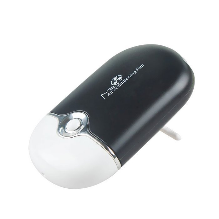 BXT Portable Mute Battery/USB Power Personal Air Condtioner Mini Fan Summer Sports Travel Handheld Bladeless Pocket... N5