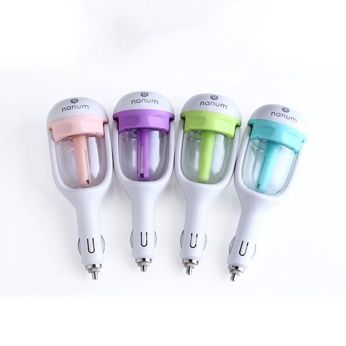 Yeworth Car Air Humidifier,2nd Generation Mini Aromatherapy Humidifier for Car with Dual USB Charger Port Aroma... N11