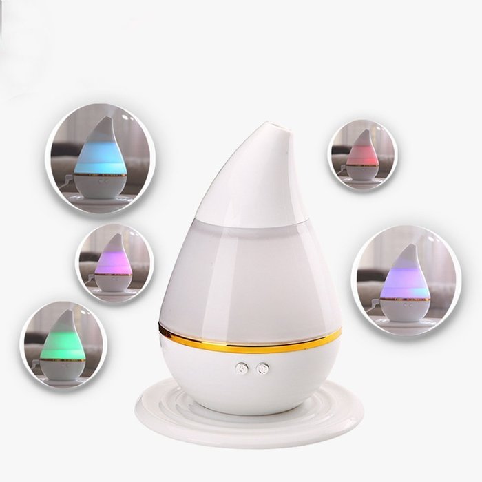 Spritech(TM) USB Oil Diffuser,1L Portable 5 Color Changing LED Light Mini Cool Mist Humidifier For Car Home Bedroom... N5