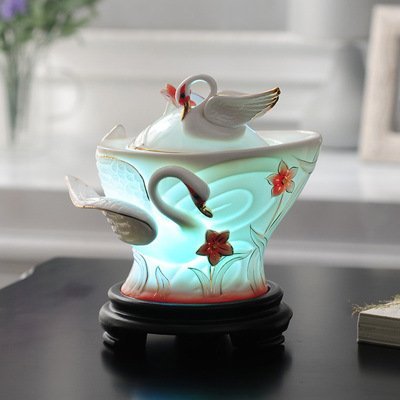 FEI&S Ceramic Flowing Water humidifier living room desk Creative gifts home decor.Soldered Ornaments
