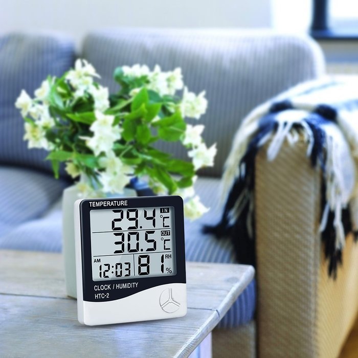 Alinktrend High Accuracy Thermometer Hygrometer- TP331D All-in-one Memory Digital Wireless Electronic hygro-thermometer... N6