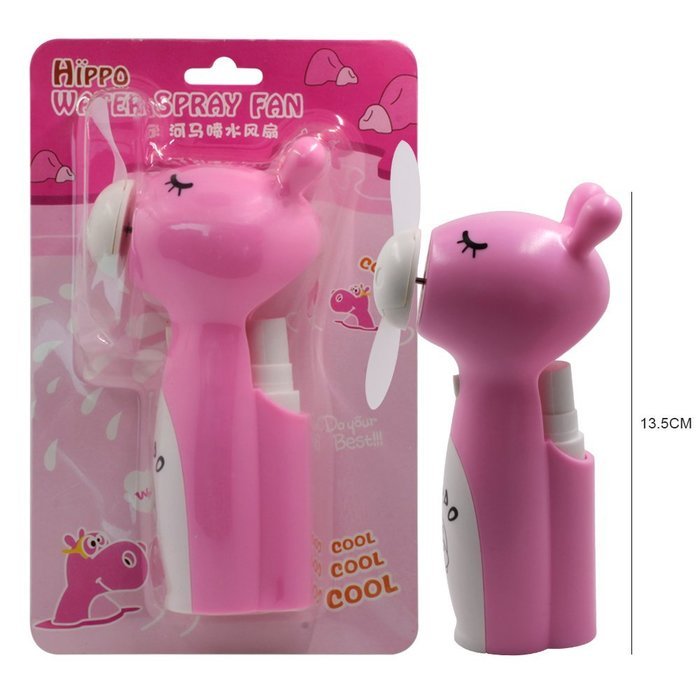 AMTopShow Best Cool Mist Humidifier Fan Air Cooler Battery Powered Super Long Lasting Hello Kitty Style N82
