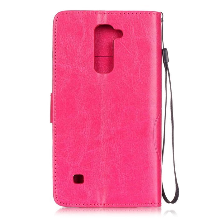 Spritech(TM) Pu Leather Bling Phone Case For LG G Stylo 2 LS775/LG Stylus 2 K520,Handmade Crystal Accessary Flower... N30