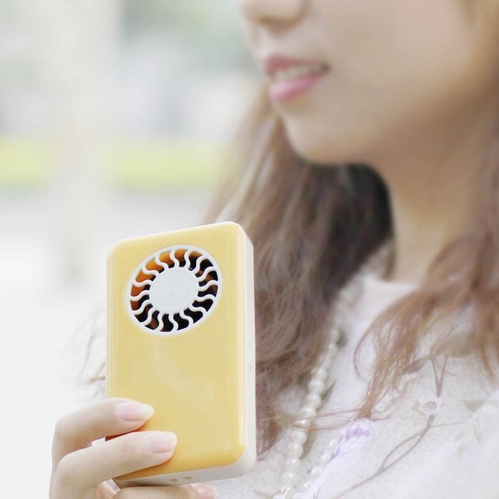 PATTONJIOE ABS Portable USB Air Conditioner Cooler Fan Modern Rechargeable Battery N5