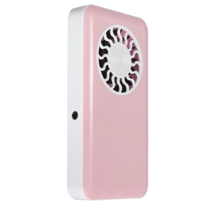 PATTONJIOE ABS Portable USB Air Conditioner Cooler Fan Modern Rechargeable Battery N6