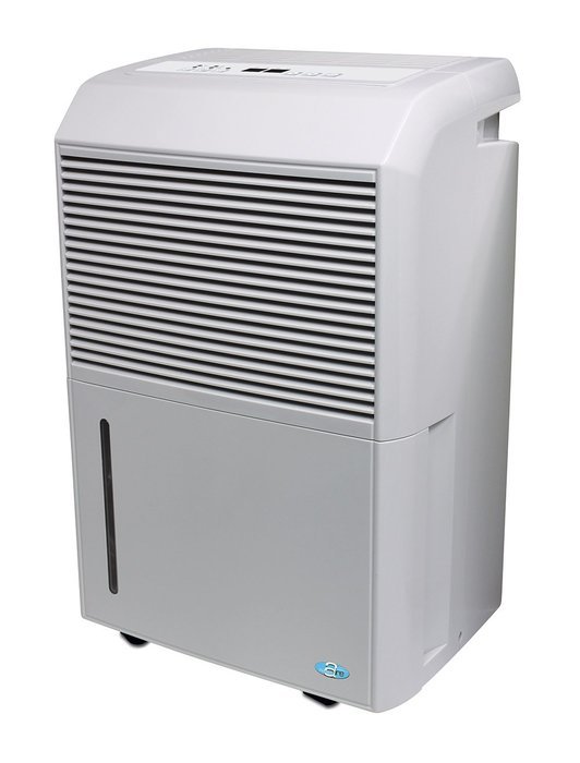 PerfectAire PADP50 50 Pints/Day Dehumidifier Adjustable Humidistat, Timer, Washable Filter, with Built-in Ejector...