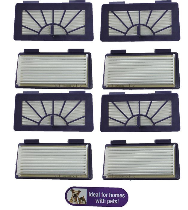 Neato Pet & Allergy Filter 8 Pack,By AI-Vacuum&reg;