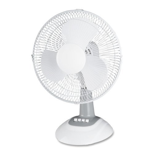 Lorell LLR44551 Desk Fan, 12"
