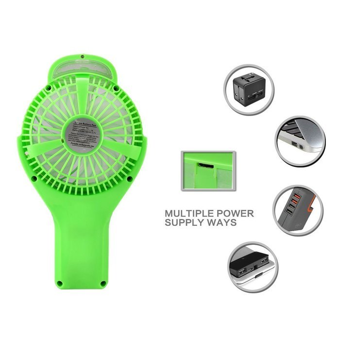 BearsFire&reg; Portable Handheld USB Mini Misting Fan with Personal Cooling Mist Humidifier Fan Rechargeable Battery... N5