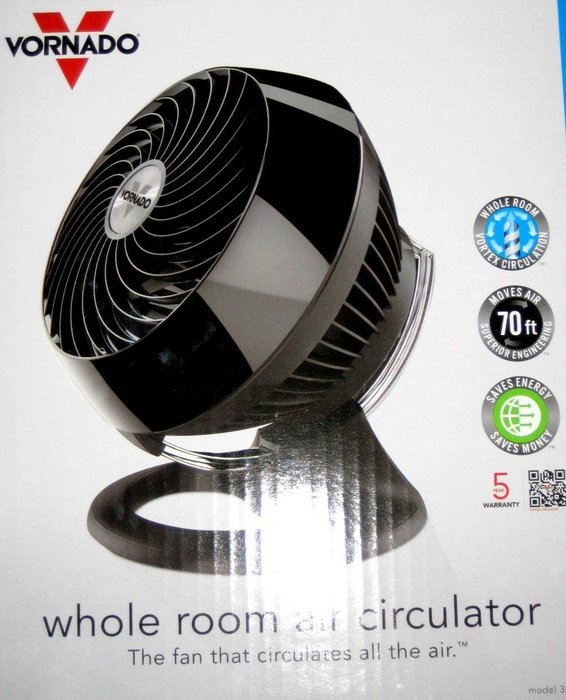 Vornado CR1-0186-06 360 Compact Whole Room Air Circulator