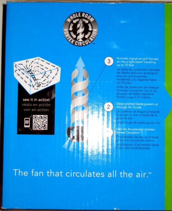 Vornado CR1-0186-06 360 Compact Whole Room Air Circulator N2