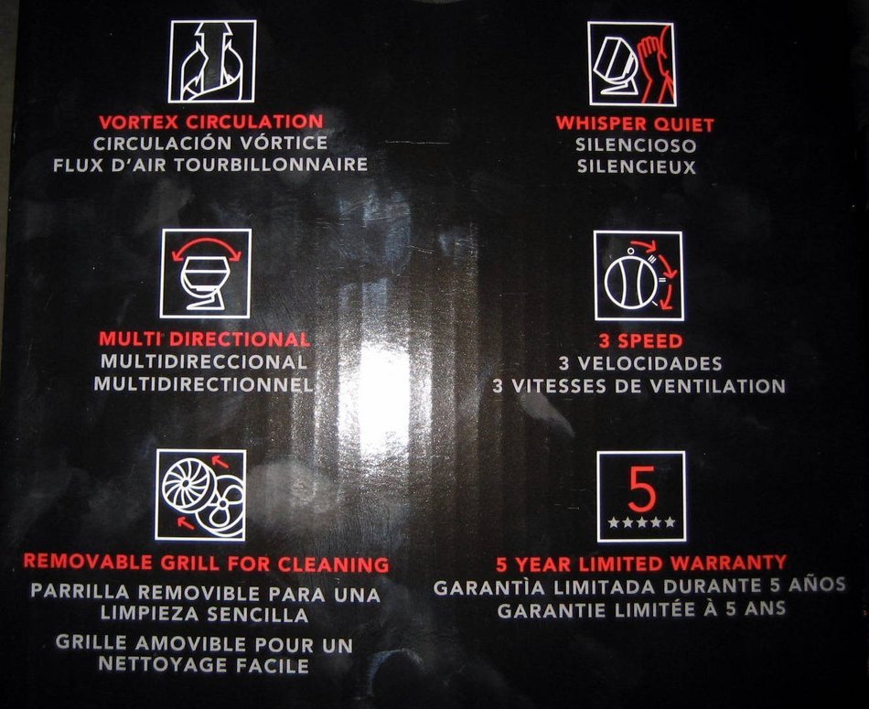 Vornado CR1-0186-06 360 Compact Whole Room Air Circulator N4